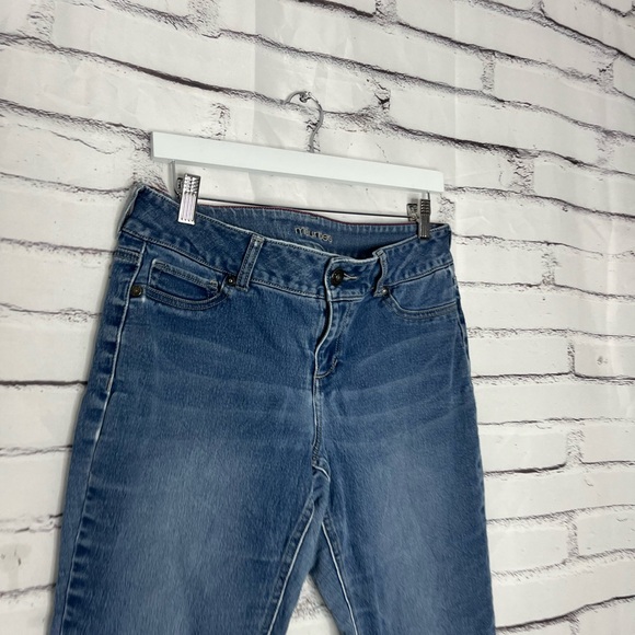 Maurices Mid Rise Skinny Jeans Medium Wash Women’s L-R Soft Flex Denim 30X30 Y2K - Picture 4 of 16